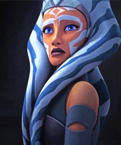 Ahsoka Tano paint by numbers