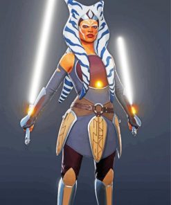 Ahsoka Tano Art paint by numbers