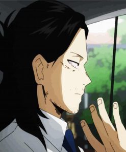 Shōta Aizawa Side Profile paint by numbers