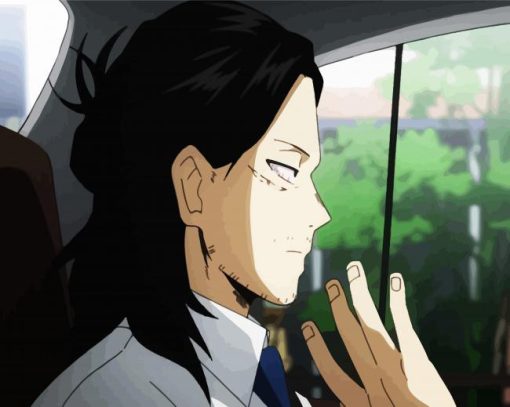 Shōta Aizawa Side Profile paint by numbers