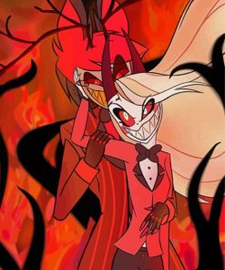 Hazbin Hotel Characters paint by nummbers