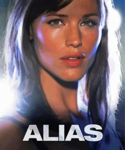 Alias Character Poster paint by numbers