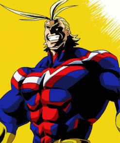 All Might Art paint by numbers