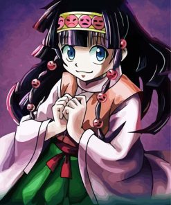 Alluka Character Art paint by numbers