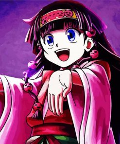 Alluka Zoldyck Character paint by numbers