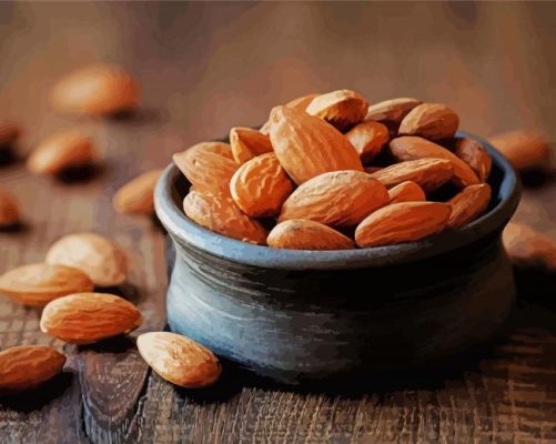 Aesthetics Almonds paint by numbers