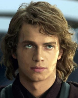 Anakin Skywalker paint by numbers