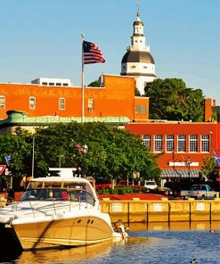 Annapolis City paint by numbers