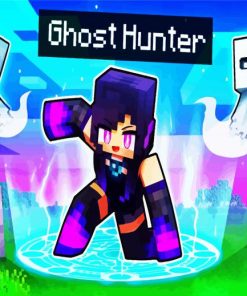 Aphmau Minecraft paint by numbers