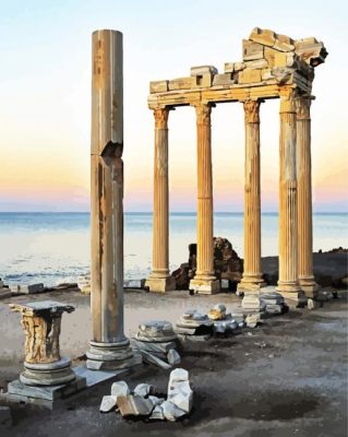 Temple Of Apollo paint by numbers