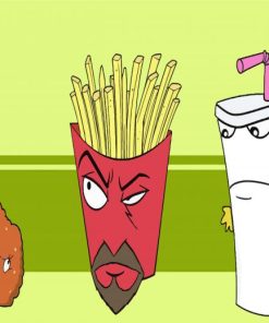 Aqua Teen Hunger Force Cartoons paint by numbers