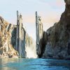 Aesthetic Argonath Gates paint by numbers