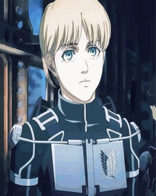 Armin Arlert Amine paint by numbers
