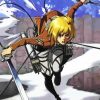 Armin Arlert With Swords paint by numbers