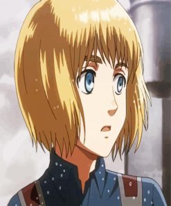 Armin Arlert paint by numbers