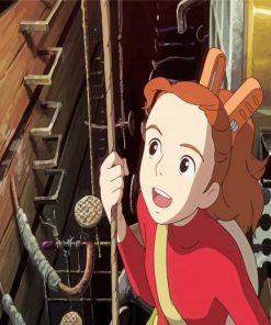 Cute Arrietty Character paint by numbers