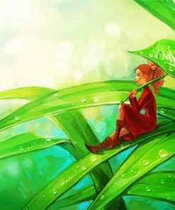 Arrietty Character paint by numbers