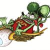 Fantasy Rat Fink Art paint by numbers