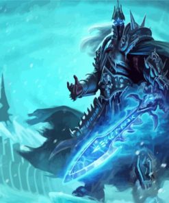 Strong Arthas Menethil paint by numbers