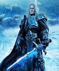 Arthas Menethil paintt by numbers