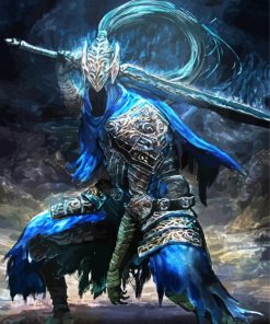 Powerful Artorias Character paint by numbers