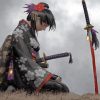 Asian Girl And Katana paint by numbers