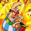 Obelix And Astérix paint by numbers