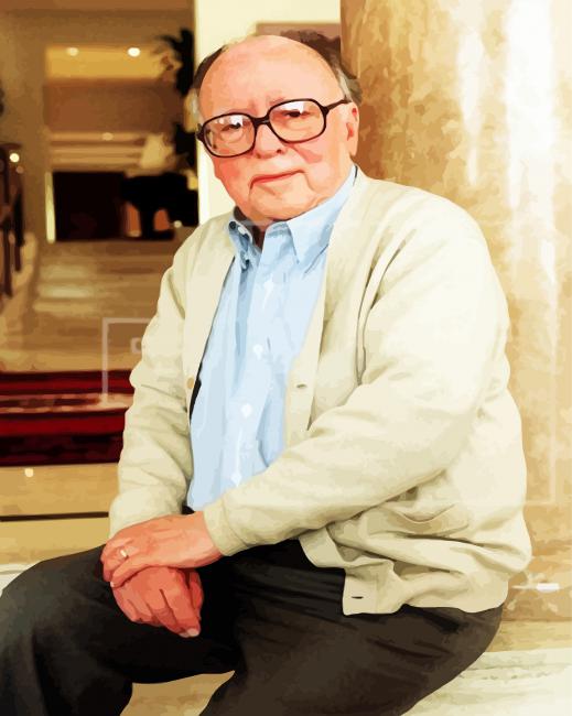 The Writer Augusto Monterroso paint by numbers