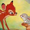 Bambi Deer And Thumper paint by numbers