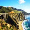 Aesthetic Bixby Creek Bridge paint by numbers