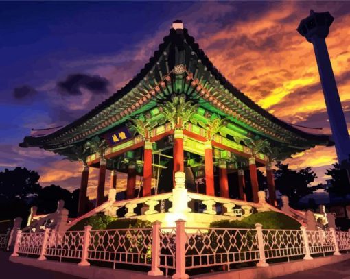 Yongdusan Park paint by numbers
