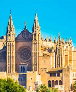 Catedral De Palma De Mallorca paint by numbers