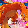 Charizard Art paint by numbers