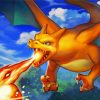 Charizard Character paint by numbers
