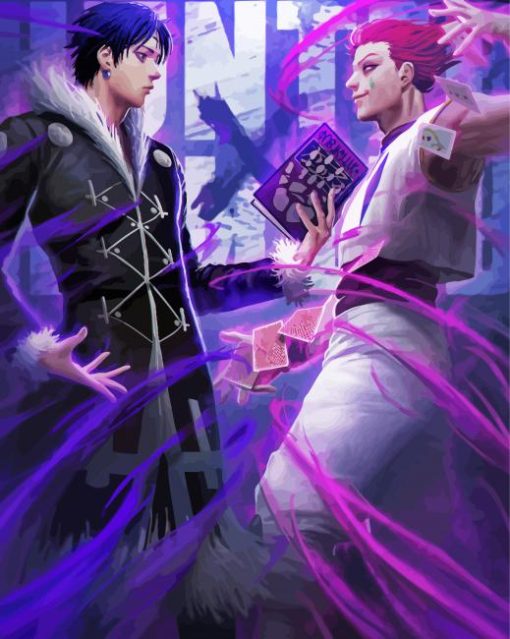 Chrollo And Hisoka paint by nummbers