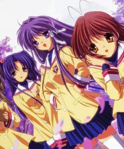 Clannad Japanese Anime paint by numbers