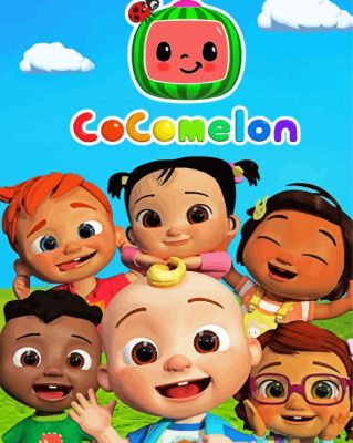 Cocomelon Animation paint by numbers