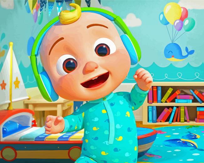 Cocomelon Nursery Rhymes paint by numbers