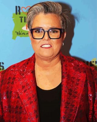 Rosie O'Donnell paint by numbers