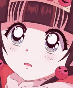 Cute Girl Alluka paintt byb numbers