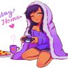 Cute Aphmau Character paint by numbers