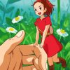 Cute Arrietty paint by numbers