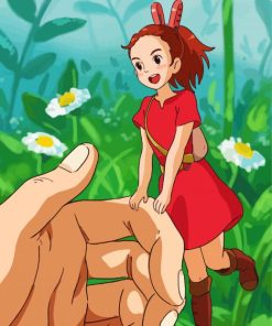 Cute Arrietty paint by numbers