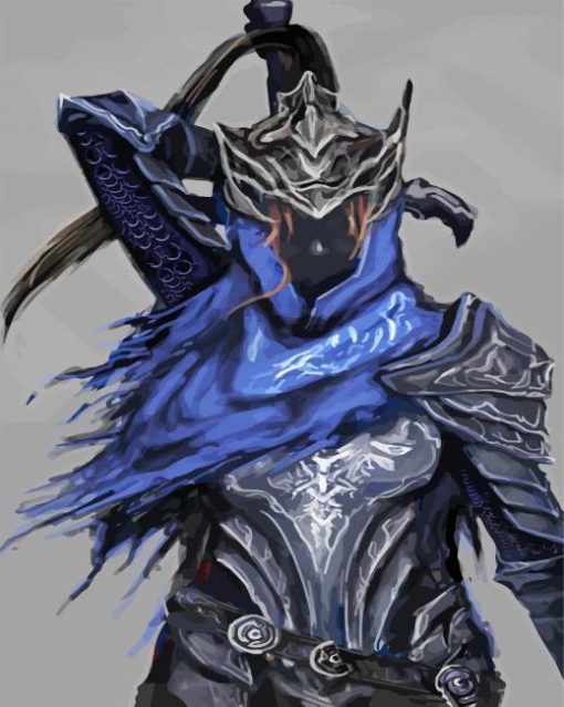 Dark Souls Artorias paintt by numbers