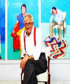 David Hockney paint by numbers