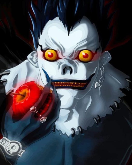 Ryuk Scary Character paint by numbers