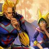 All Might And Deku paint by numbers