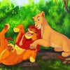 Simba And Nala Disney paint by numbers