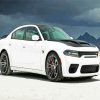 Dodge Challenger Hellcat paint by numbers