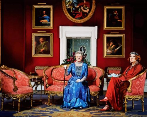 Downton Abbey Characters paint by numbers